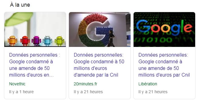 Google condamné par la CNIL