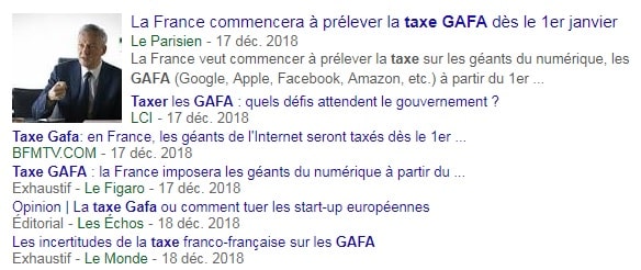 Taxe GAFA