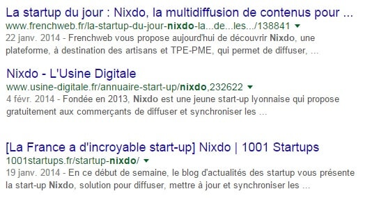 Start Up Nixdo - Internet Business
