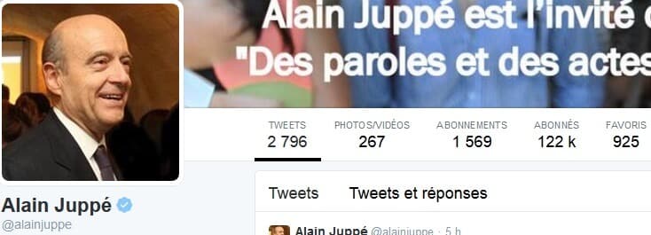 Alain Juppé Twitter
