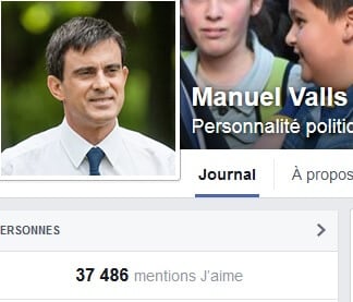 Мануэль Вальс Facebook