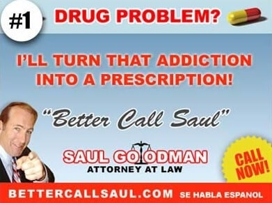 Annonce flyer avocat Saul Goodman